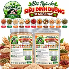 Ngũ Cốc Siêu Dinh Dưỡng 50% Hạt Cao Cấp giàu kcal Hỗ Trợ Tăng Cân MTshop-metomstore