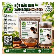 1Kg Bột Đậu Đen Xanh Lòng Mix Mè Đen Nguyên Chất