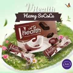 [ HÀNG CHÍNH HÃNG ] Sữa Ngũ Cốc Vhealth hương trà xanh thay thế bữa ăn phụ ( 1 hộp/20 gói )
