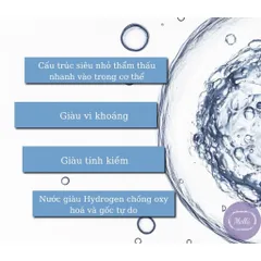 [ Hàng Chính Hãng ] Nước uống Hydrogen Quantum bù nước bù khoáng nhanh 1 thùng (10 túi x 350ml)