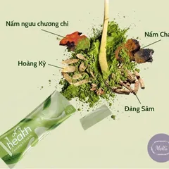 [ Hàng Chính Hãng ] Ngũ Cốc Dinh Dưỡng Vhealth trà xanh thơm ngon, thay thế bữa ăn phụ