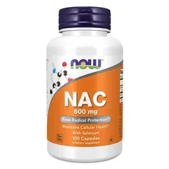 (Chính gốc) Viên Uống Thải Độc Gan NAC 600mg Now Foods