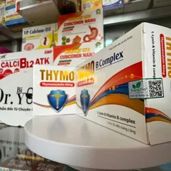 Viên bổ THYMO B Complex chứa Thymomodulin bổ sung miễn dịch vitamin và khoáng chất,giảm tình trạng mệt mỏi,suy nhược