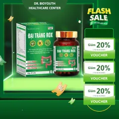 Viên Uống ĐẠI TRÀNG ROX Hỗ Trợ Giảm Viêm Đại Tràng, Giảm Tiêu Chảy, Táo Bón - Hộp 30 Viên 893584