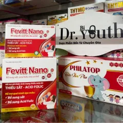 Viên Sắt Fevitt Nano Bổ Sung Sắt Dễ Hấp Thu,Chống Thiếu Máu,Xanh Xao,Cải Thiện Chức Năng Tuần Hoàn,Kinh Nguyệt Phụ Nữ 893606