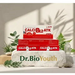 Ống uống Calci B12 ATK Bổ sung khoáng chất Calci và Vitamin B1,B12 cho cơ thể Hộp 20 ống