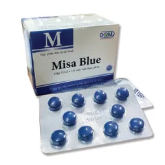 Viên uống Misa Blue Hộp 100 viên Hỗ Trợ Thanh Nhiệt, Lợi Tiểu,Chống sỏi thận,Tiểu Nhắt buốt, Bí tiểu, Tiểu Đêm