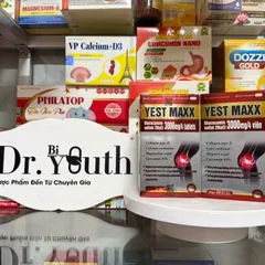 Viênn uống YEST MAXX bổ sung dịch khớp Glucosamin 3000mg giúp giảm đau nhức, mỏi khớp tứ chi – Lọ 60v