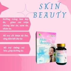 Viên LÀM TRẮNG DA Glutathion+ Collagen Skin Beauty Hỗ Trợ Chống Oxy Hóa Giảm Khô Da Sạm Da An Toàn Hiệu Quả Lọ 30 ViênW
