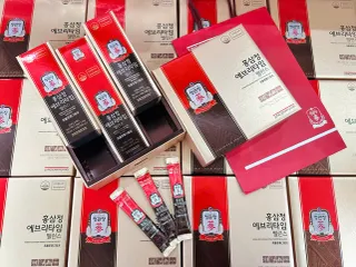 Tinh chất hồng sâm chính phủ – Korean Red Ginseng Extract Everytime Balance dạng gói tiện lợi   hộp 30 gói 