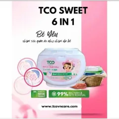 VIÊN GIẶT XẢ TCO 6IN1 Tiết kiệm, Làm Mềm, Lưu Hương Thơm Lâu cho Quần Áo 30 Viên 893821