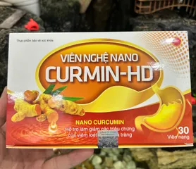 TPBVSK VIÊN NGHỆ NANO CURCUMIN HỘP 30 VIÊN