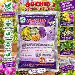 Hữu cơ orchid 1 siêu rễ cho cây lan và chậu kiểng gói 500gram túi lưới tiện dụng