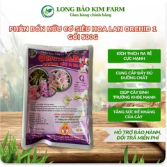 Phân Bón Hữu Cơ Dưỡng Cây, Dưỡng Rễ Cho Lan Orchid 1, Dung Tích 500gram