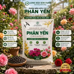 Phân Bón Hữu Cơ Chuyên Cây Mai Vàng -Bonsai - Hoa Kiểng Và Rau Sạch Tại Nhà gói 1kg