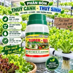 Phân Bón Trồng Thuỷ Canh Cung Cấp Dinh Dưỡng Cho Cây Trồng Trong Môi Trường Nước, Chai 100ml - 1lít