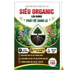 Siêu lân humic dưỡng rễ phát triển bộ rễ toàn diện trung vi lượng cho cây gói 1kg