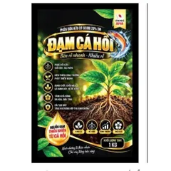 Đạm Cá Hồi Nhật Bản 1KG – Phân Bón Hữu Cơ Kích Rễ, Bung Chồi, Xanh Lá, Chăm Mai Vàng Bonsai, Hoa Kiểng, Cây Ăn Trái