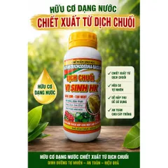 Phân Bón Hữu Cơ Dạng Nước Dịch Chuối Vi Sinh HK 500ml - Dinh Dưỡng Organic Cho Rau Màu, Cây Ăn Trái, Hoa Kiểng