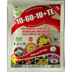 Tạo Nụ Mai Vàng 10-60-10 TE 50gram Siêu Tạo Mầm Hoa Kích Nụ Mạnh Hạn Chế Nghẹn Nụ