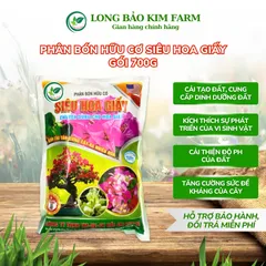 Siêu Hoa Giấy 700g | Phân Bón Hoa Giấy | Tược Mạnh, Cứng Cây, Ra Nhiều Hoa, Hoa To Màu Đẹp