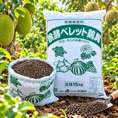 Phân hữu cơ Nhật Bản viên nén 15kg bao zin phân chuồng gà cho cây trồng