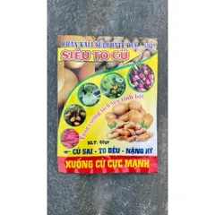 [ Combo 10 gói] Phân Kali 50% – Siêu To Củ, Kích Thích Xuống Củ Mạnh, Tăng Năng Suất Cây Củ