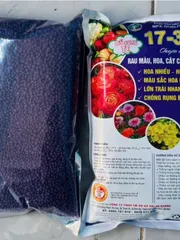 NPK 17-3-25 1KG Siêu Ra Hoa Siêu Đậu Trái – Phân Bón Hoa, Cây Cảnh, Cây Ăn Trái