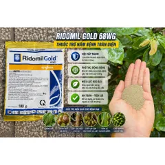 RIDOMILGOLD 68WG 100G – THUỐC TRỊ NẤM BỆNH CÂY TRỒNG HIỆU QUẢ