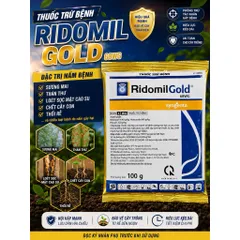 RIDOMILGOLD 68WG 100G – THUỐC TRỊ NẤM BỆNH CÂY TRỒNG HIỆU QUẢ