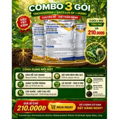 Trichoderma Bacillus SP 1KG – Kích Rễ Mạnh, Diệt Nấm Bệnh, Chống Thối Rễ, Vàng Lá, Vi Sinh Đất