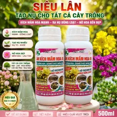 Lân Kích Mầm Hoa 500ml HK FUNO PN01 - Bật Mầm Hoa, Tăng Nụ, Hỗ Trợ Ra Hoa Đồng Loạt Cho Mai, Lan, Hoa Giấy, Cây Ăn Trái