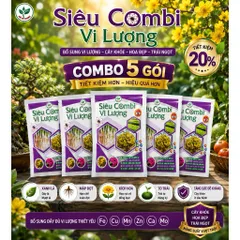 [Combo 5 gói] Phân Vi Lượng Combi Đức Chelate nhập khẩu Đức gói 50gram