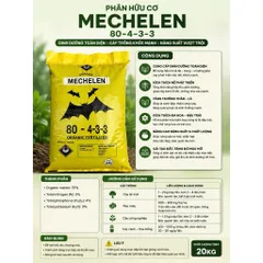 [ Combo 5kg ] Phân Hữu Cơ Dơi Mechelen 80-4-3-3