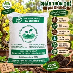 Phân Trùn Quế 5kg- 10kg Dạng Bột Nguyên Chất – Giúp Cây Ra Rễ Khỏe, Đất Tơi Xốp, Giàu Dinh Dưỡng
