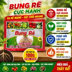 Siêu Lân 60+ 100g | Kích Rễ Cực Mạnh, Bật Chồi Nhanh, Phục Hồi Cây Suy, Giải Độc Phèn