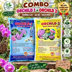 Combo dưỡng rễ kích hoa cho phong lan orchid 1 và orchid 2 hàng công ty chính hãng
