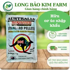 Phân Hữu Cơ Viên Australia Dinamic 1KG | Standard Pellets | Phân Hữu Cơ Nhập Khẩu Úc Cải Tạo Đất, Kích Rễ, Nuôi Cây
