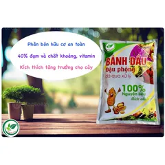 Bánh dầu đậu phộng  nguyên chất đã qua xử lý gói 1kg dạng bột và dạng viên