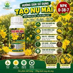 Siêu Lân Tạo Nụ Mai 0-38-7 Dạng Nước 250ml – Kích Nụ Mạnh, Nụ Mai Mập Khỏe, Ra Hoa Đồng Loạt