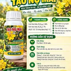 Siêu Lân Tạo Nụ Mai 0-38-7 Dạng Nước 250ml – Kích Nụ Mạnh, Nụ Mai Mập Khỏe, Ra Hoa Đồng Loạt
