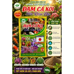 Đạm cá koi siêu đậm đặc gói 700gram nhập khẩu Nhật Bản