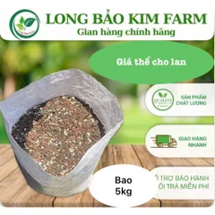 [Combo 5 kg]  Giá Thể Trồng Lan Cao Cấp 3in1 – Thoáng Khí, Giữ Ẩm Chuẩn – Rễ Mạnh, Lan Khỏe
