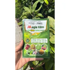 Magie Kẽm 50g- 100gr | Bổ Sung Mg + Zn | Biến Vàng Thành Xanh | Xanh Lá, Dày Lá, To Trái