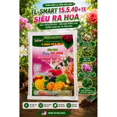 Combo 10 Gói Siêu Kali Siêu Ra Hoa 20g | NPK 15-5-40+TE | Kích Ra Hoa Đậu Quả Đồng Loạt | Phân Bón Hoa Mai, Cây Ăn Trái