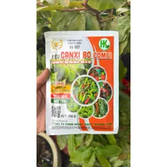 Combo 5 Gói Siêu Canxi Bo Combi HK-007 100g | Canxi Chelate 10.000ppm, Bo 2.000ppm | Phân Bón Lá NPK Trung Vi Lượng