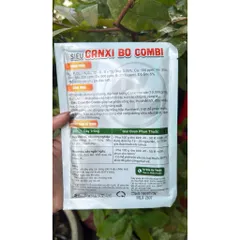 Combo 5 Gói Siêu Canxi Bo Combi HK-007 100g | Canxi Chelate 10.000ppm, Bo 2.000ppm | Phân Bón Lá NPK Trung Vi Lượng