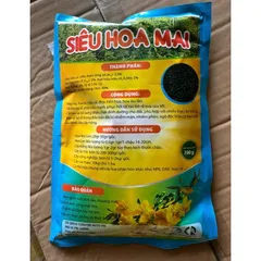 Phân bón SIÊU HOA MAI (gói 700g) chuyên dùng cho cây hoa mai giúp cây khoẻ, bung đọt, nảy chồi, trổ đều, ra nhiều hoa