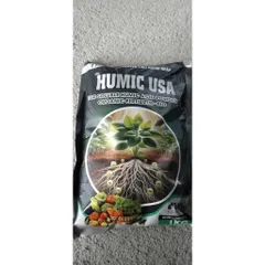 Humic USA 1Kg Axit Humic Hữu Cơ 75%+ Cải Tạo Đất Kích Rễ Tơi Xốp Đất Tan Hoàn Toàn 100%