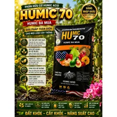 Humic 70 Humic Ba Mùa Bao 10KG Nhập Khẩu | Kích Rễ Cải Tạo Đất Hạ Phèn Giải Độc Đất Cho Sầu Riêng Mai Vàng Hoa Giấy